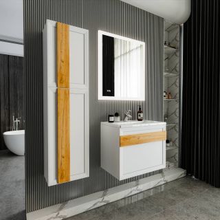 Тумба под раковину Бриклаер Берлин 4627125416071 70 см белый